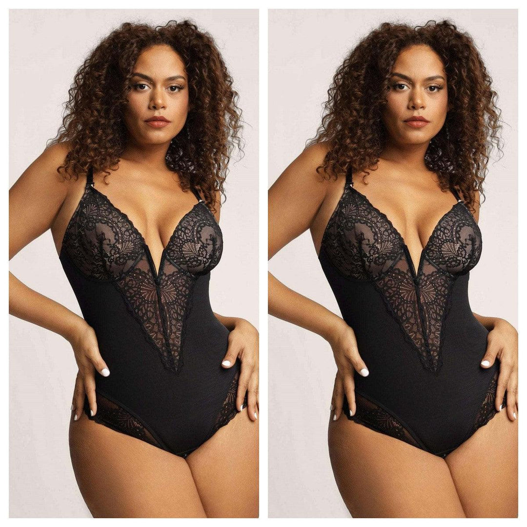 Lace Shapewear Women's Jumpsuit Waist Shaping Rompers-Shapewear-Bennys Beauty World