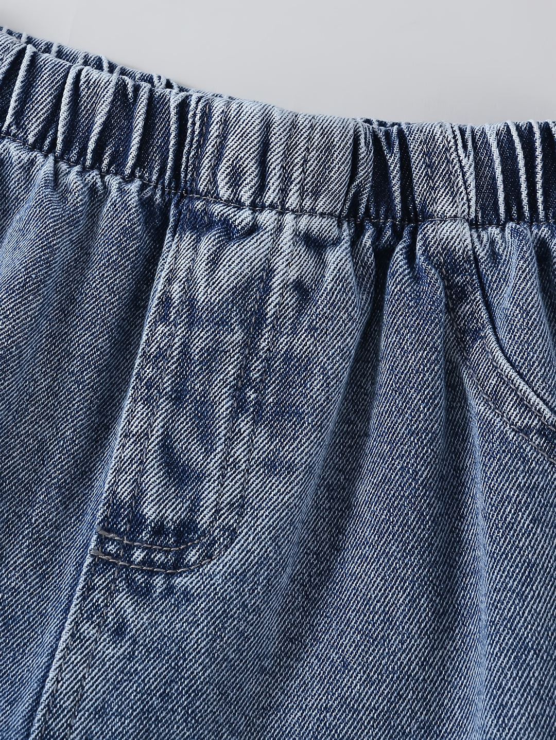 Casual Loose-Fit High-Waist Cat Print Jeans