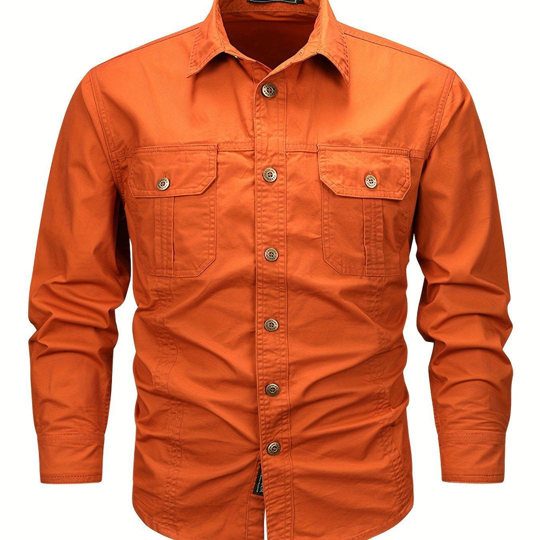 Men's Lightweight Long-Sleeve Work Shirt