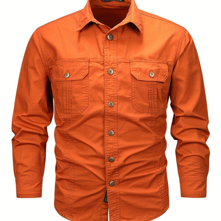 Men's Lightweight Long-Sleeve Work Shirt