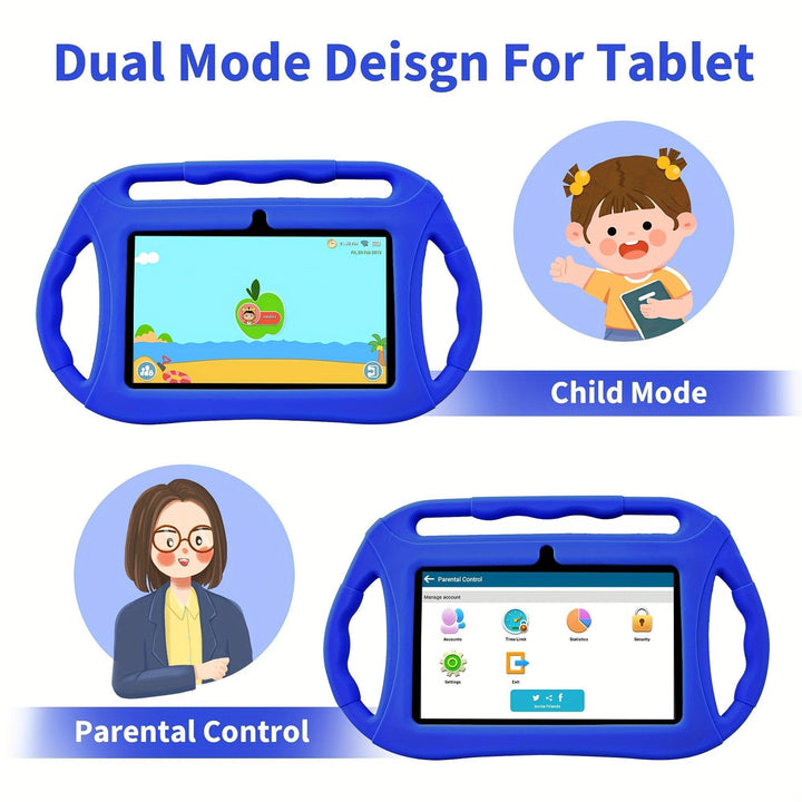 Veidoo, 7-Inch Tablet for Children, Featuring 2GB of RAM