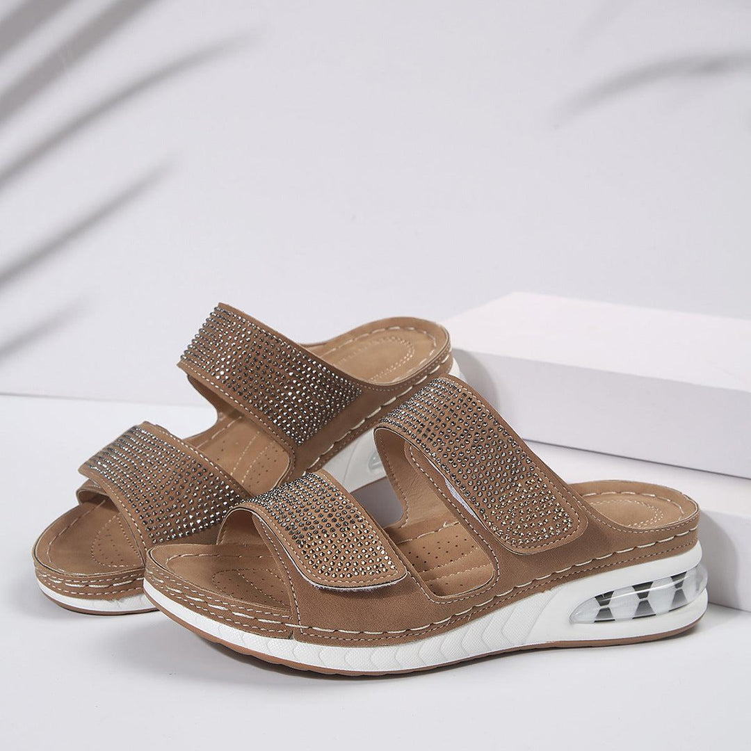 Wedges Sandals Summer Casual Non-slip Beach Shoes-shoe-Bennys Beauty World