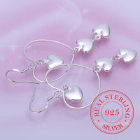 925 Sterling Silver  Vintage Long Tassel Earrings For Women Bennys Beauty World