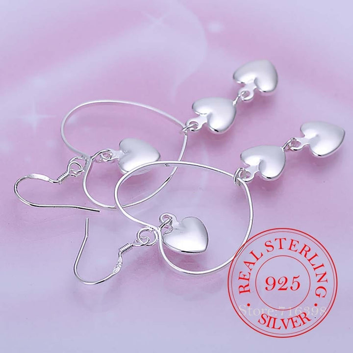 925 Sterling Silver  Vintage Long Tassel Earrings For Women Bennys Beauty World