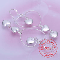 925 Sterling Silver  Vintage Long Tassel Earrings For Women Bennys Beauty World
