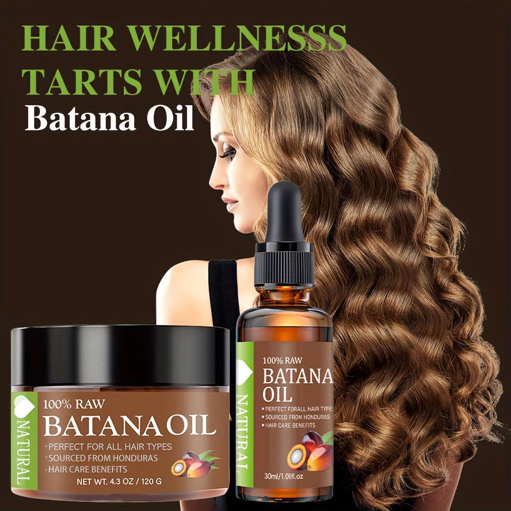 2pcs of Natural Honduran Batana hair oil 120g - Bennys Beauty World