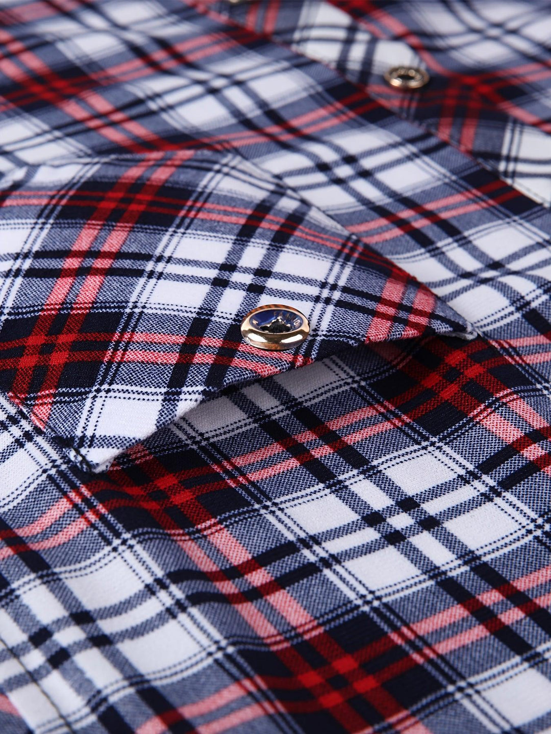 2 pcs Men's Long Sleeve Button-Up Shirts