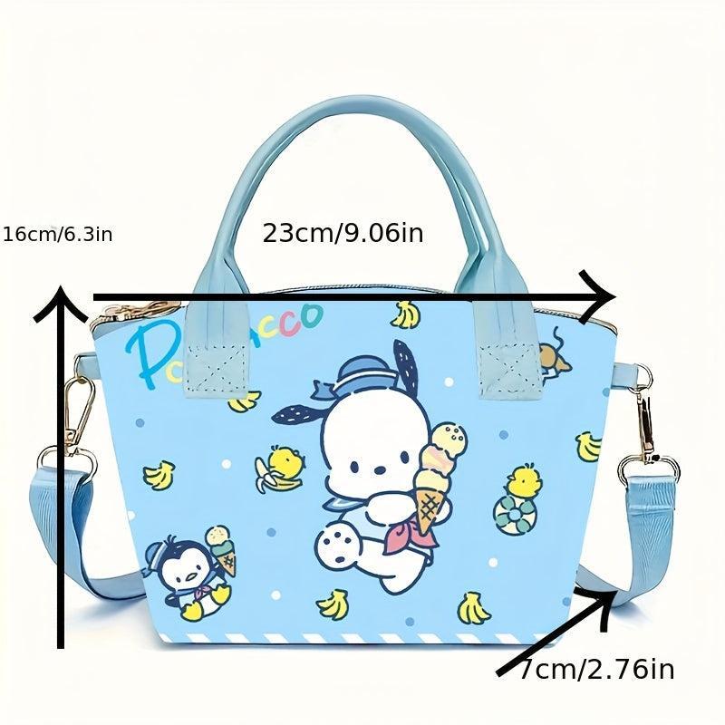 Cute Sanrio Crossbody Bag with Zipper