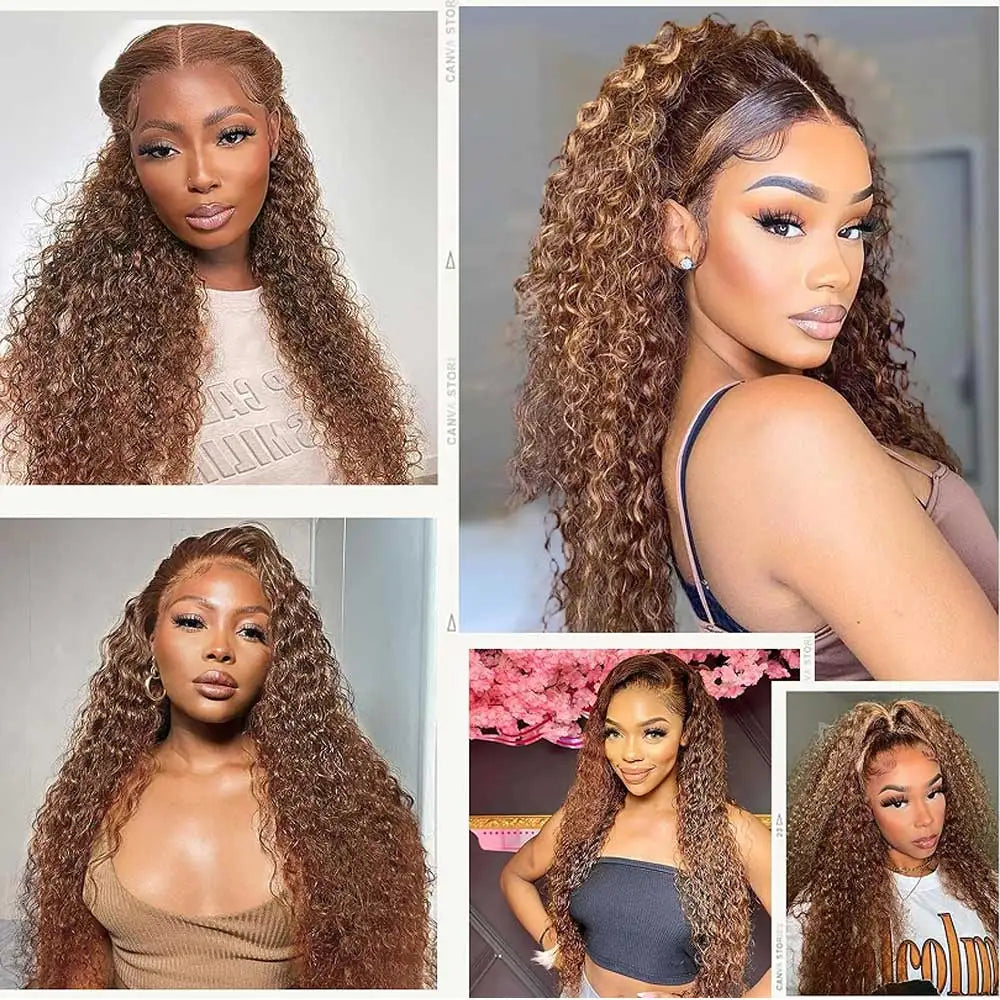 360 Full HD Lace Frontal Wig | Deep Wave | Invisible Strap