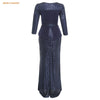 African Clothing High Quality Sequinned Maxi Evening Dresses Bennys Beauty World