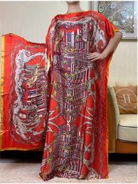 African Clothing Silk Oversize Women Clothing Bennys Beauty World