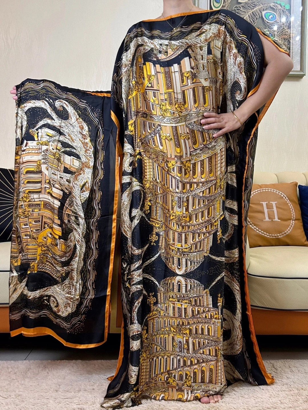 African Clothing Silk Oversize Women Clothing Bennys Beauty World