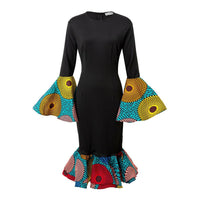 African Dresses For Women Ankara Africa Print Dress Bennys Beauty World