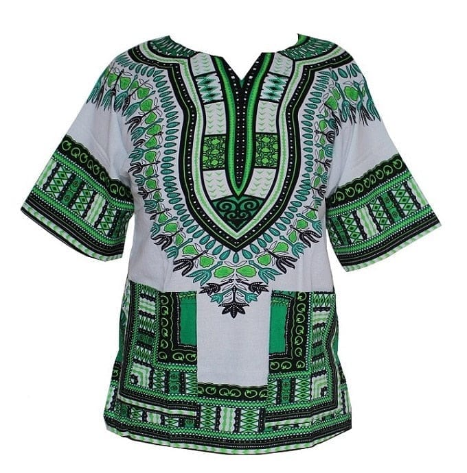 African Fashion Dashiki Design Floral Dress Bennys Beauty World