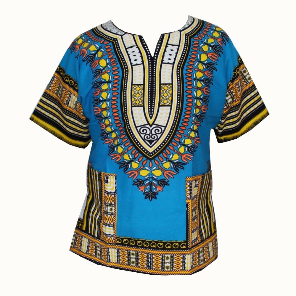 African Fashion Dashiki Design Floral Dress Bennys Beauty World