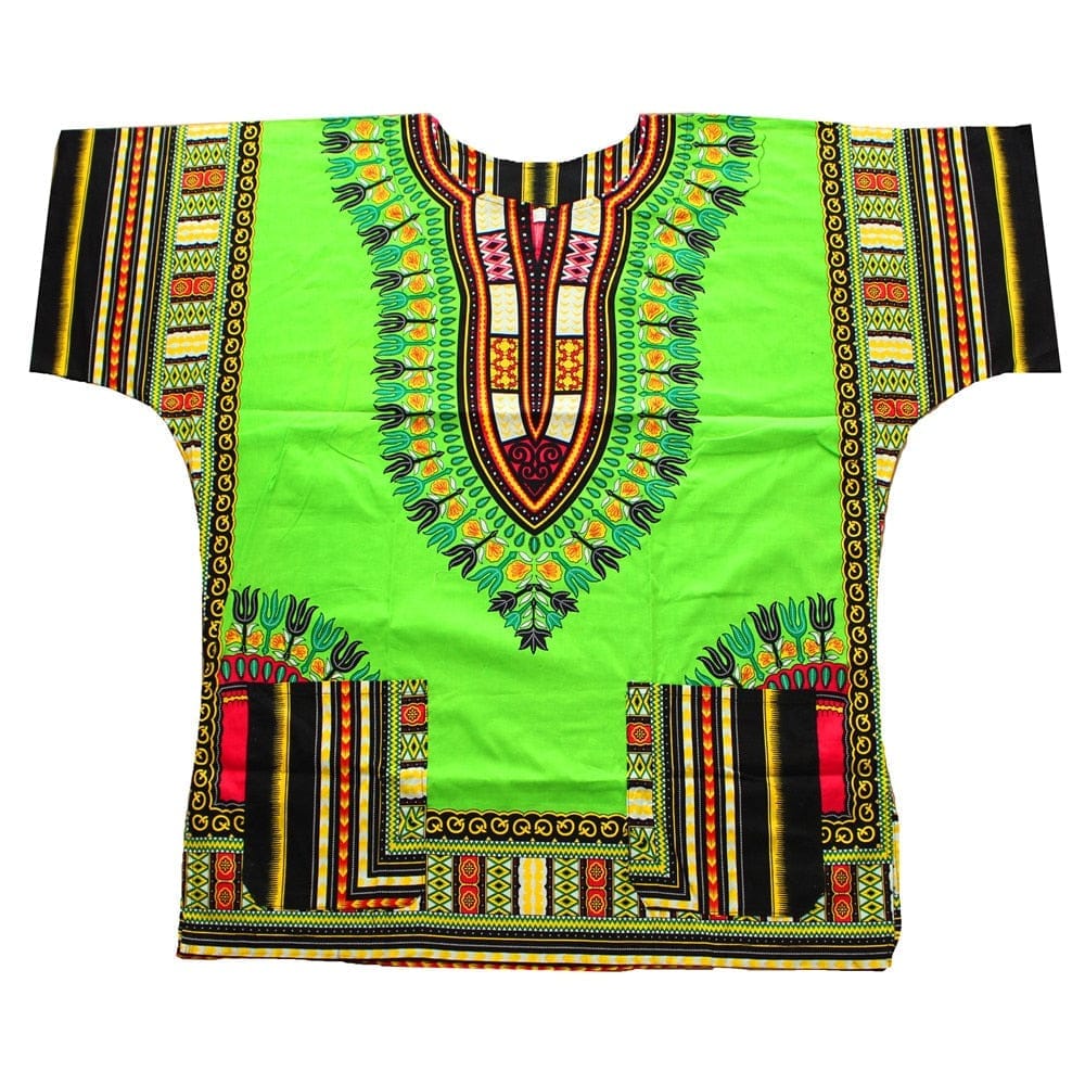 African Fashion Dashiki Design Floral Dress Bennys Beauty World