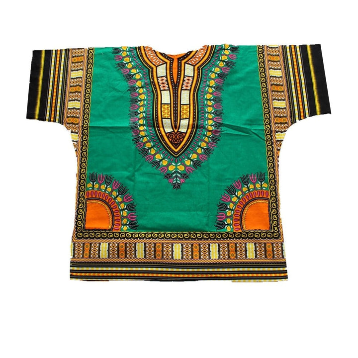 African Fashion Dashiki Design Floral Dress Bennys Beauty World