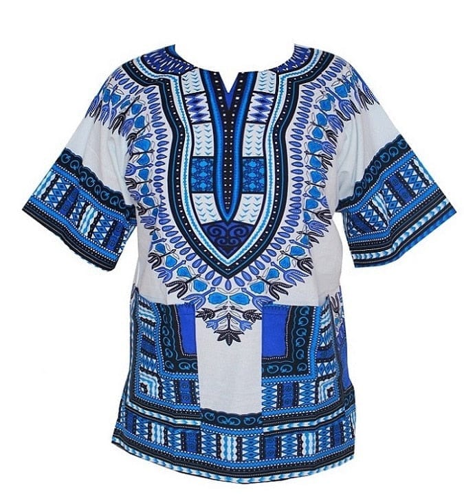 African Fashion Dashiki Design Floral Dress Bennys Beauty World