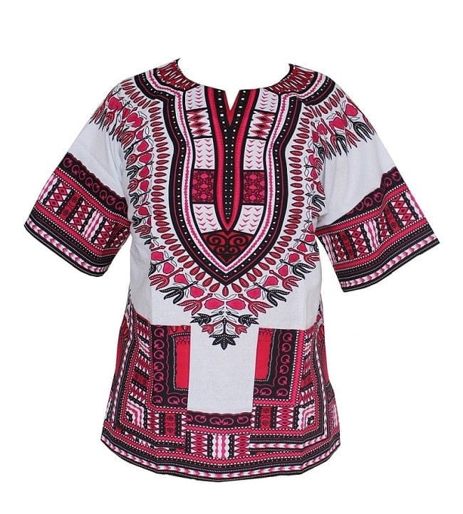 African Fashion Dashiki Design Floral Dress Bennys Beauty World