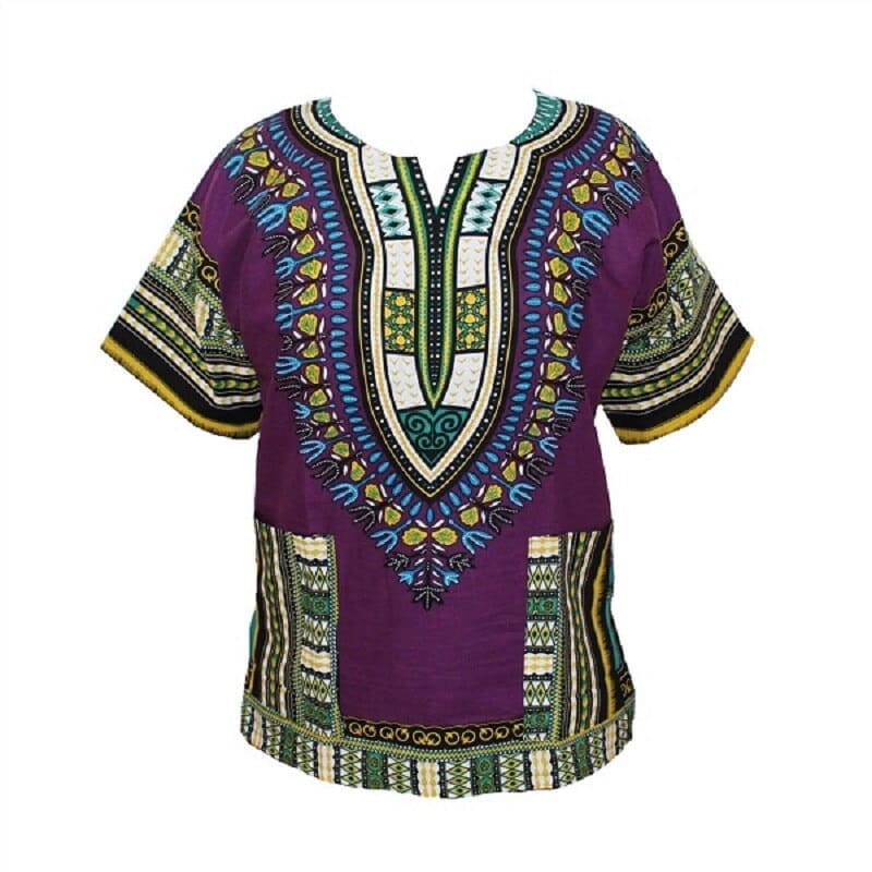 African Fashion Dashiki Design Floral Dress Bennys Beauty World