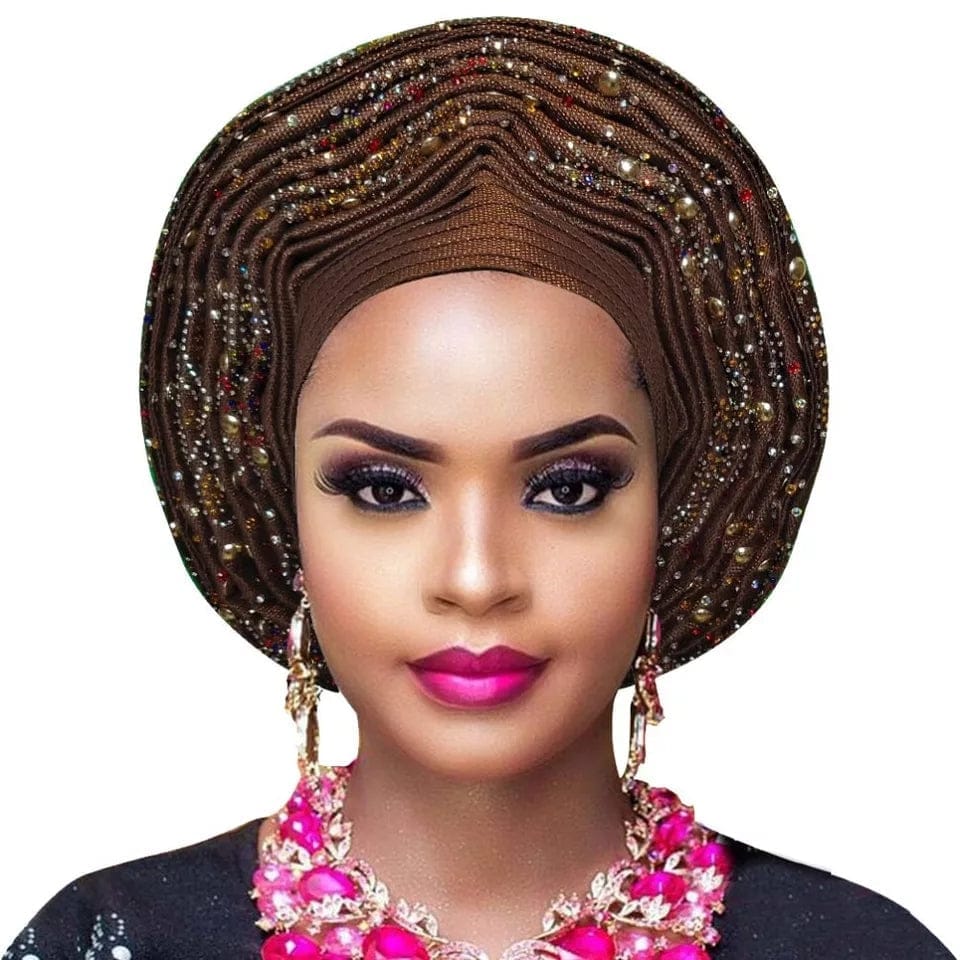 African Ladies Pre-tied Head Gear Bennys Beauty World