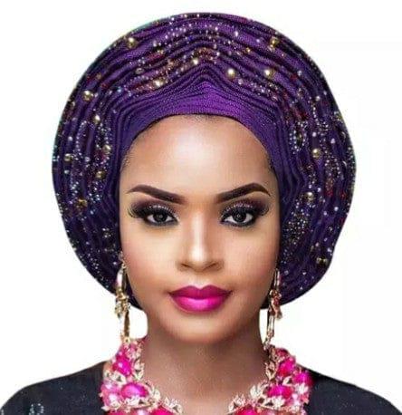 African Ladies Pre-tied Head Gear Bennys Beauty World