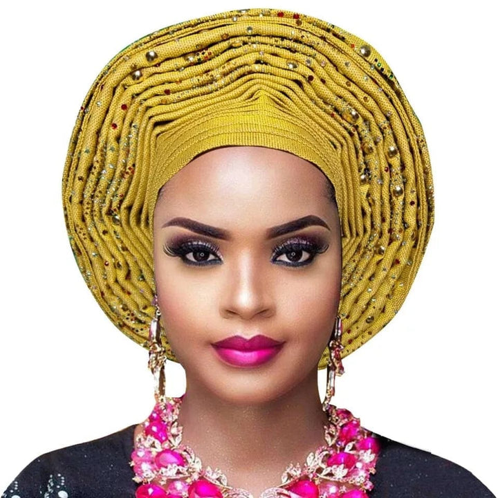 African Ladies Pre-tied Head Gear Bennys Beauty World