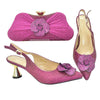 African Ladies Shoes with Matching Bags Set Bennys Beauty World