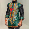 African Men's 3d dashiki Dresses Long-sleeved Shirt BENNYS 