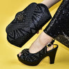 African Party Shoe and Bag Set Italian Shoes with Matching Bags Bennys Beauty World