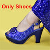 African Party Shoe and Bag Set Italian Shoes with Matching Bags Bennys Beauty World