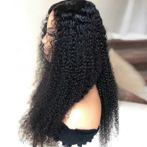Afro Caribbean Kinky Curly 4x4 Lace Closure Wigs Bennys Beauty World