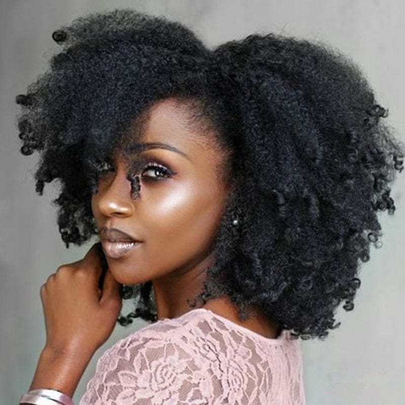 100% Human Natural Hair Extensions- For Afro & Curly hair types UK
