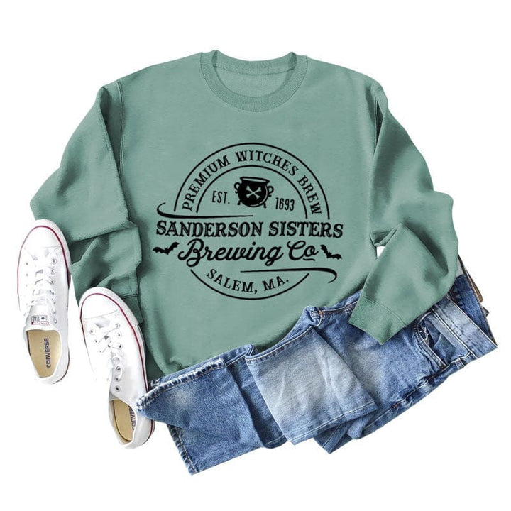 Alphabet Printed Autumn And Winter Bottomed Long Sleeve Bennys Beauty World