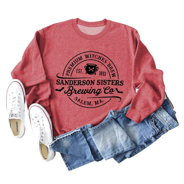 Alphabet Printed Autumn And Winter Bottomed Long Sleeve Bennys Beauty World