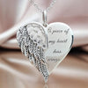 Angel Wings Love Note Necklace Bennys Beauty World