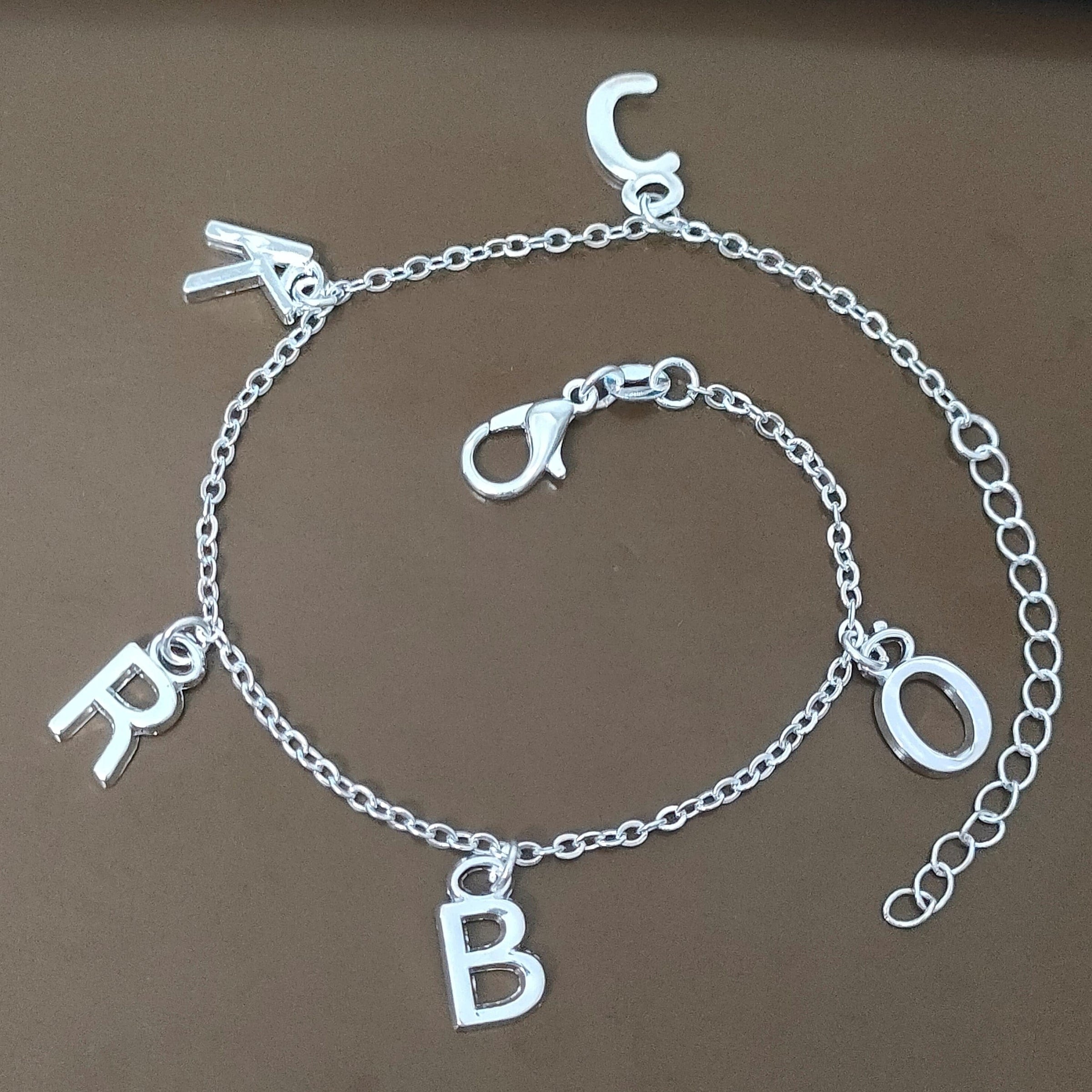 Ankle Bracelet Plated Letters Allergy Free Foot Chains Anklet Jewelry BENNYS 