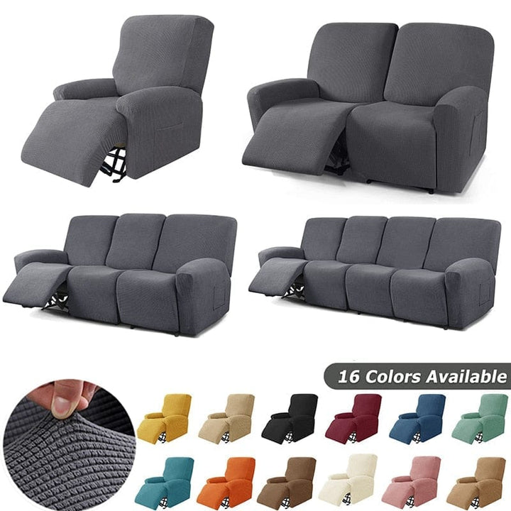 Anti-Scratch Cushion Knitted Recliner Sofa Covers Bennys Beauty World