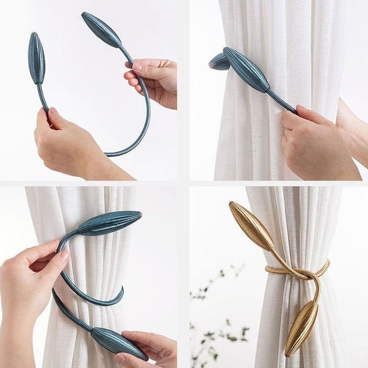 Arbitrary Shape Strong Curtain Tiebacks Alloy Hanging Belts Bennys Beauty World