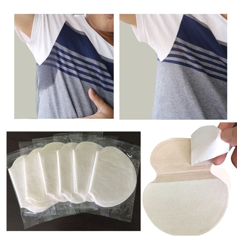 Armpits Sweat Pads for Underarm Anti-Sweat Absorbing Pads for Armpits Liners Bennys Beauty World