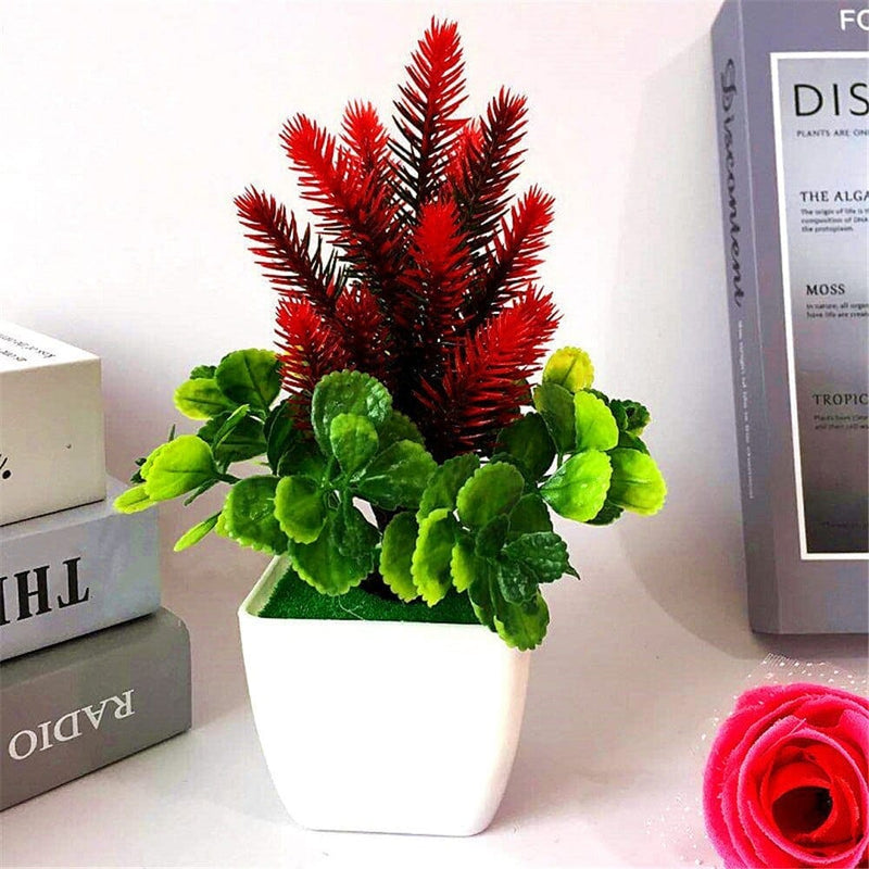 Artificial Potted Simulation Flower Bonsai Fake Plant Bennys Beauty World
