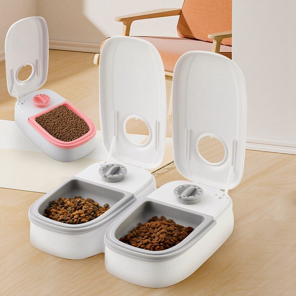 Automatic Pet Feeder Smart Food Dispenser For Cats And Dogs Bennys Beauty World