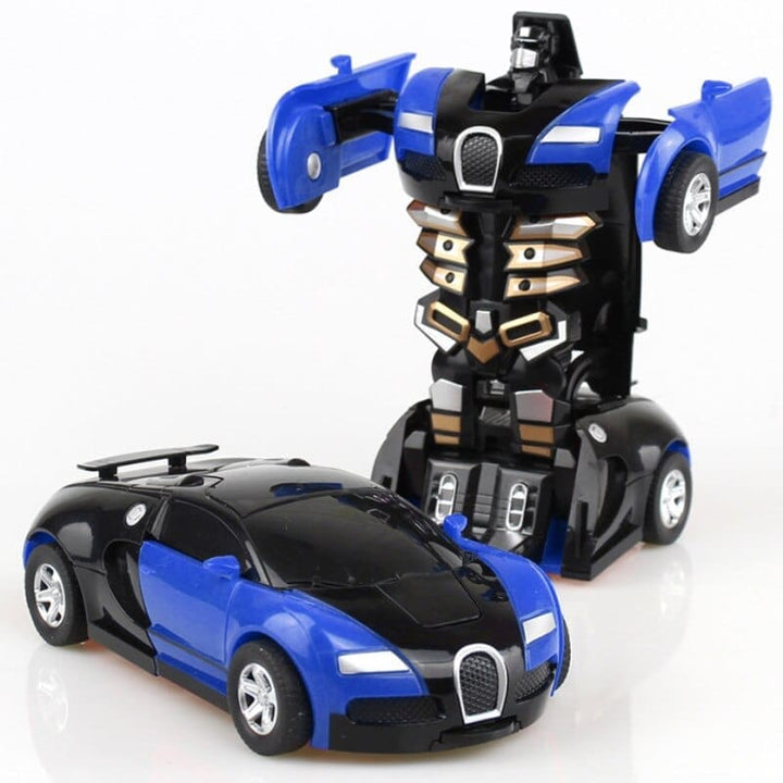 Automatic Transform Robot Plastic Model Car Funny Diecasts Toys For Boys Bennys Beauty World