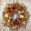 Autumn Harvest 24" Polyester Wreath BENNYS 