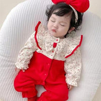 Babies Super Cute Red Princess Romper Bennys Beauty World