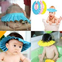 Baby  Adjustable Waterproof Ear & Eye Protection Shampoo Cap 0-9yrs Bennys Beauty World