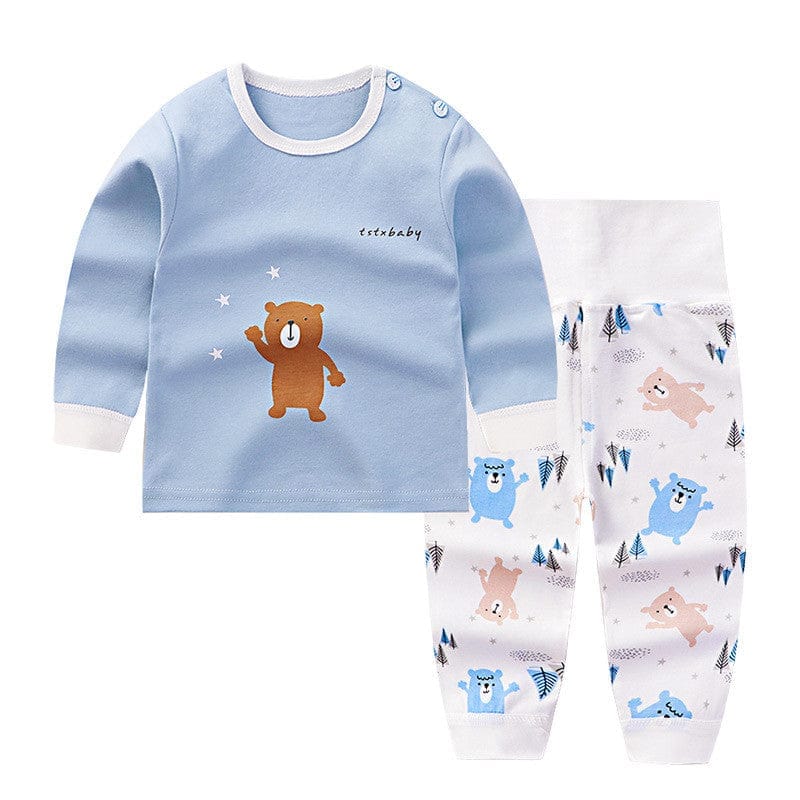 Baby Autumn Clothes Suit Cotton Baby Underwear Bennys Beauty World