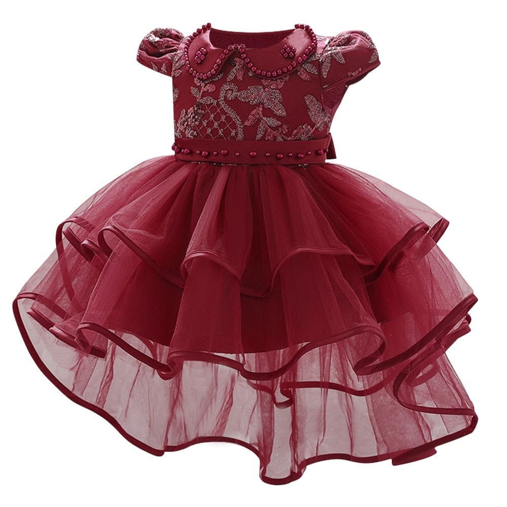 Baby Baptism Dresses  Lace Princess Dress 1st Year Birthday Dress Bennys Beauty World