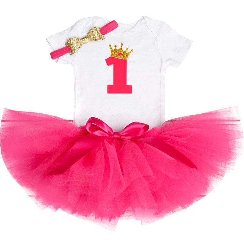 Baby Birthday Christening Dress 1st Birthday Party Toddler Summer Clothes Bennys Beauty World