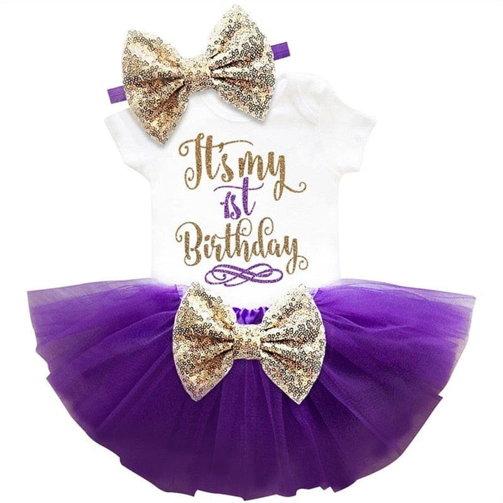 Baby Birthday Christening Dress 1st Birthday Party Toddler Summer Clothes Bennys Beauty World